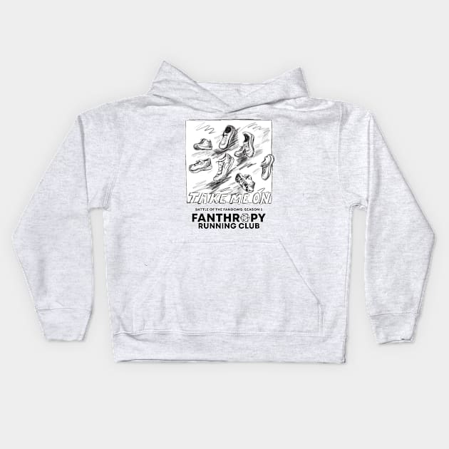 Take Me On Kids Hoodie by Fans of Fanthropy